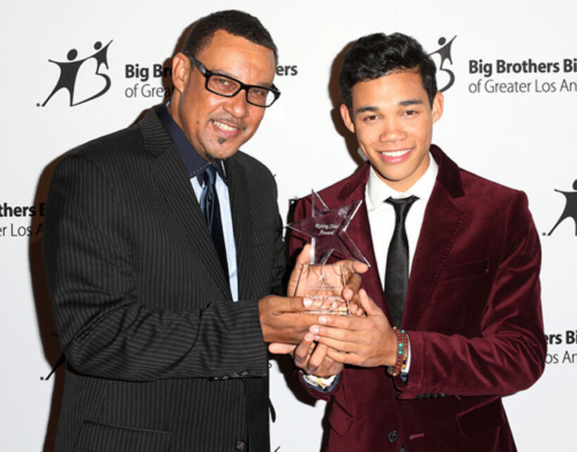 Roy Fegan and Roshan Fegan at the Big Brothers Big Sisters of Greater Los Angeles 2012 Rising Stars Gala.