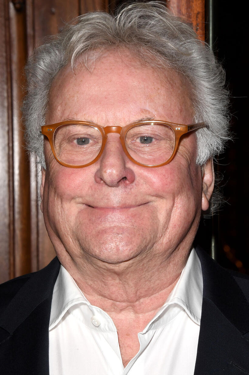 Richard Eyre at the opening night of "Hamilton" in London.
