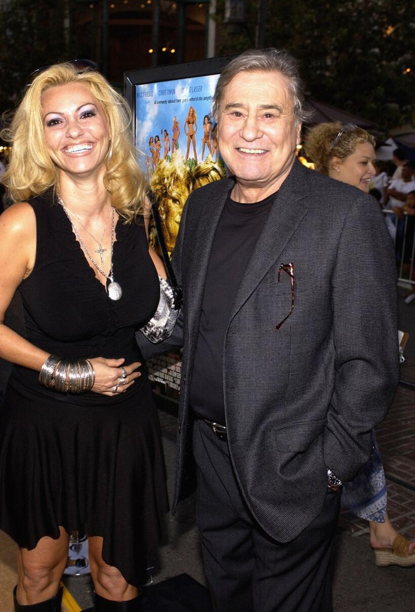 James Farentino and wife Stella at the premiere of National Lampoon's "Gold Diggers".