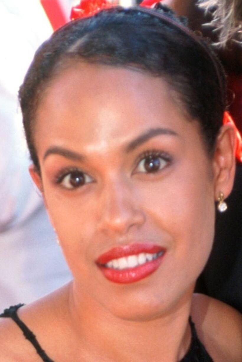 Christine Anu arrives at the Fox Studios Gala opening.