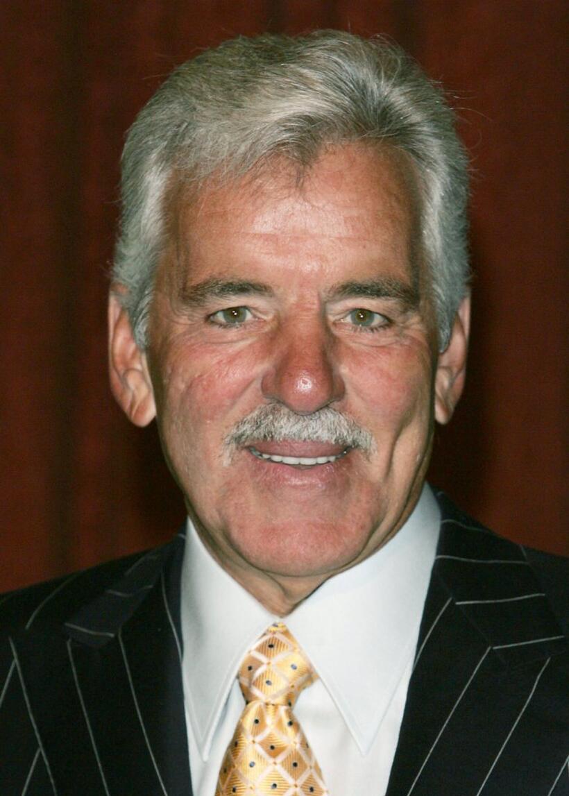 Dennis Farina at the new york friars club roasts jerry lewis at luncheon.