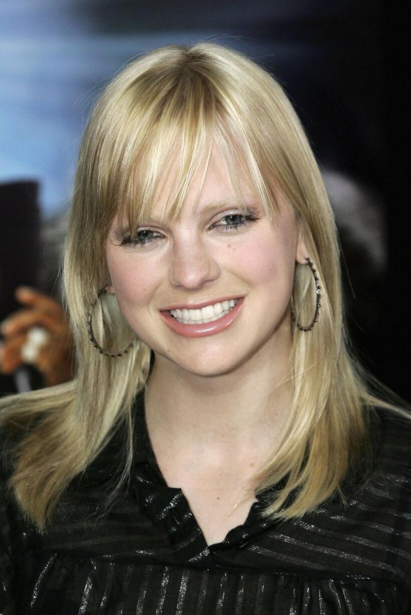 Anna Faris at the photocall of "Scary Movie."