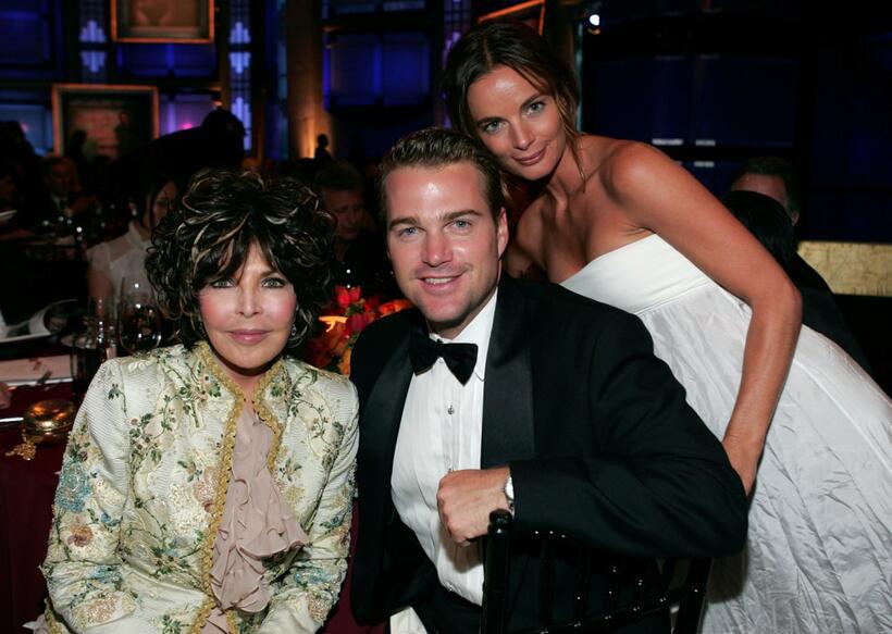 Gabrielle Anwar, Carole Bayer Sager and Chris O'Donnell at the 35th AFI Life Achievement Award tribute to Al Pacino held at the Kodak Theatre.