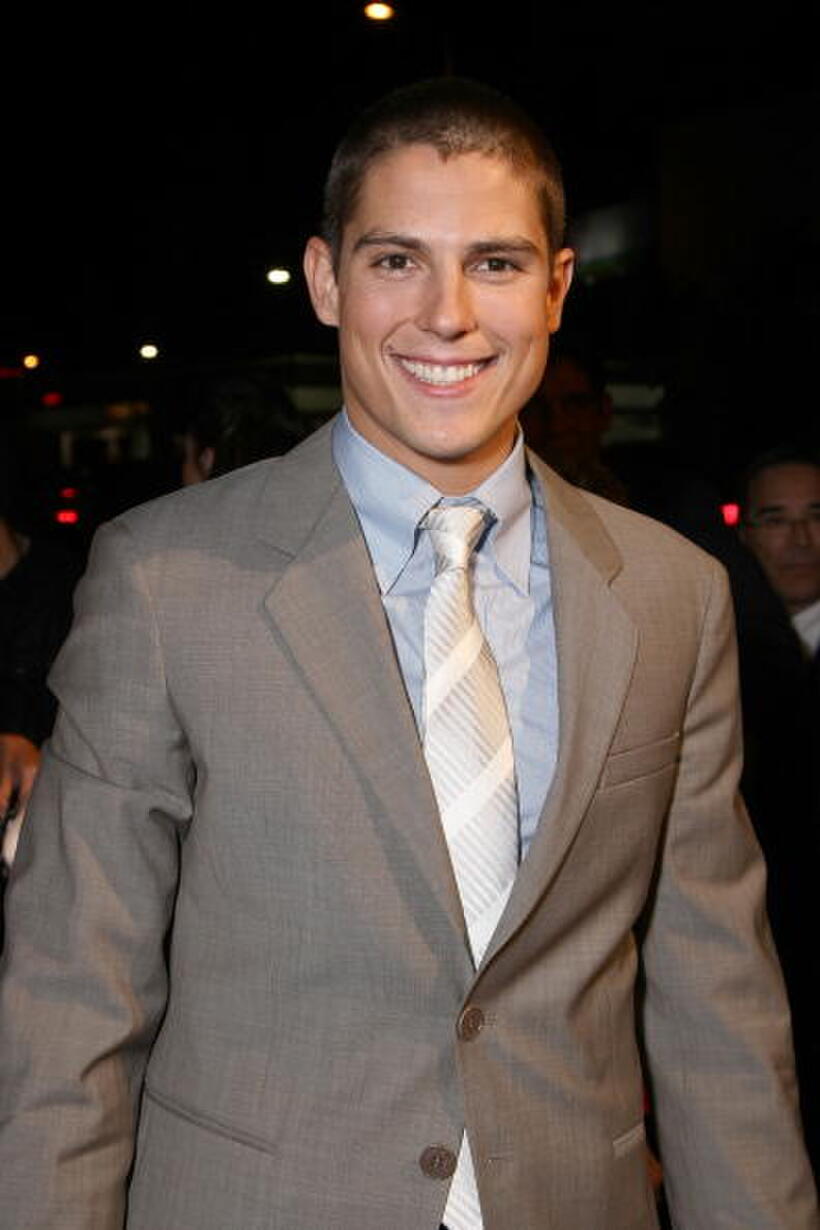 Actor Sean Faris at the Hollywood premiere of "Never Back Down."