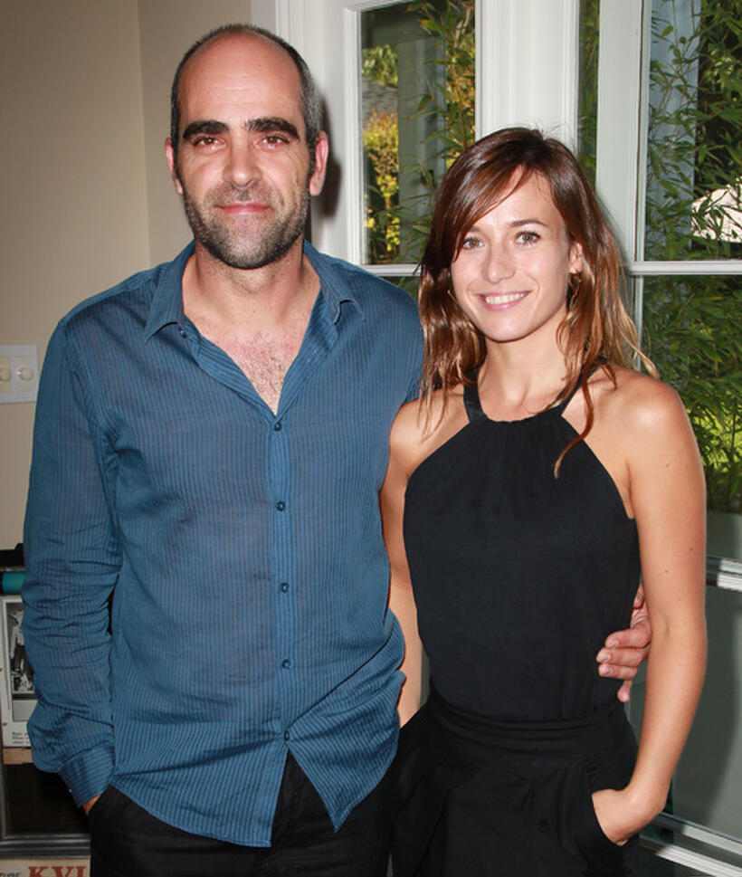 Luis Tosar and Marta Etura at the Recent Spanish Cinema Series 2010 press announcement in California.