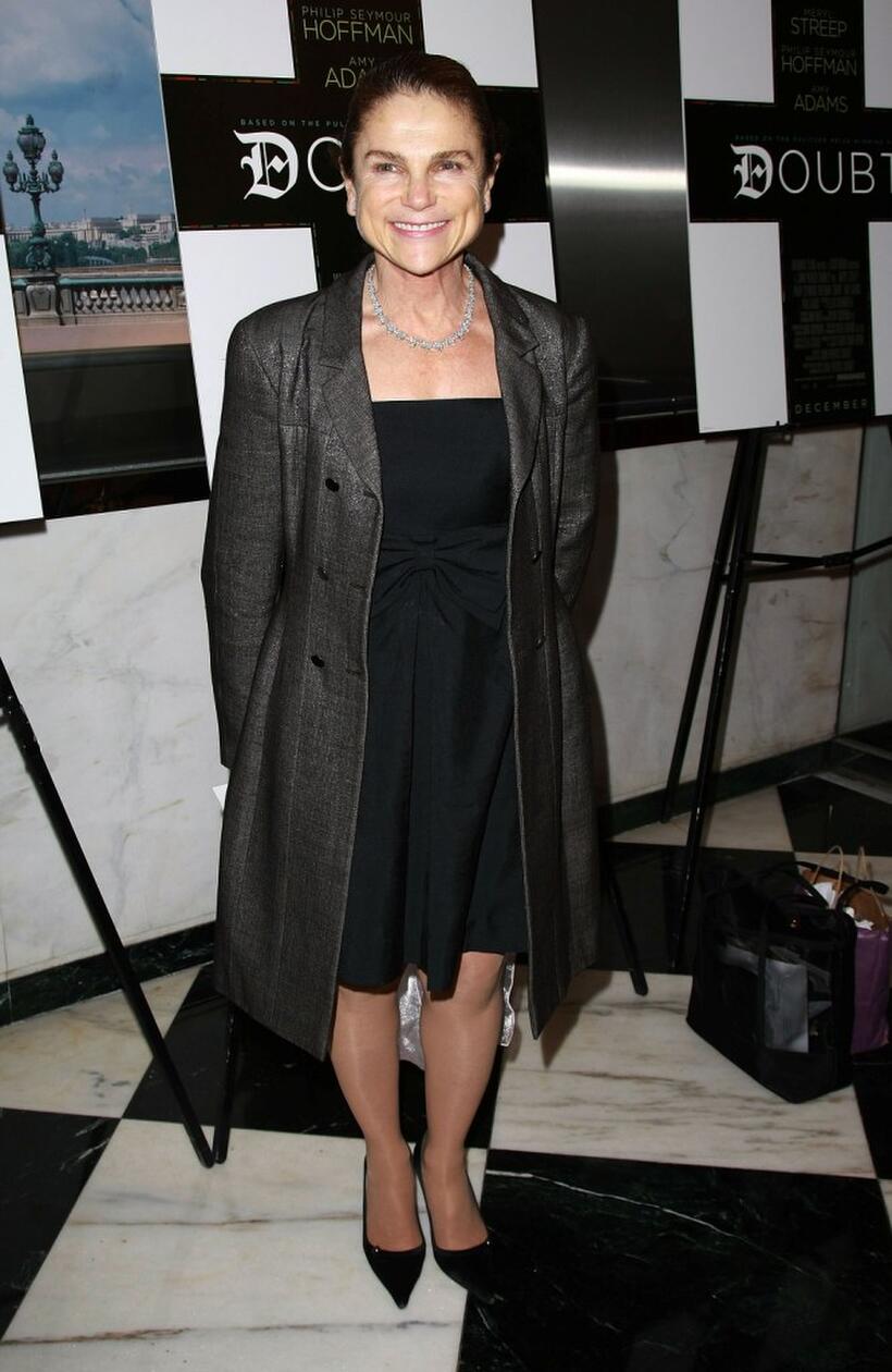 Tovah Feldshuh at the premiere of "Doubt."
