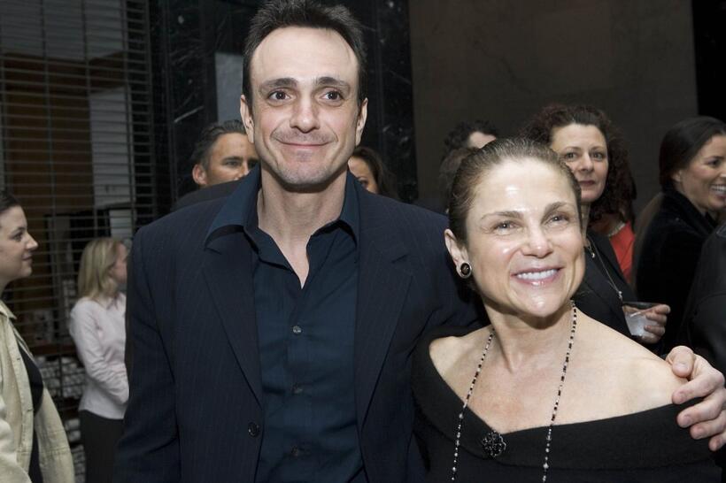 Tovah Feldshuh and Hank Azaria at the Museum of Televsion & Radio for the Showtime Networks Preview of "Huff" Season 2.