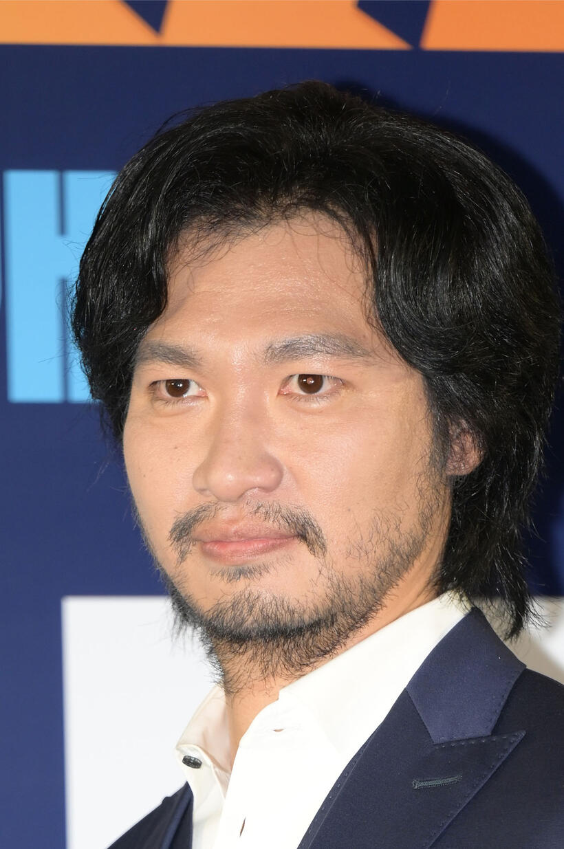 Munetaka Aoki at the press conference for "The Roundup: No Way Out" in Seoul.