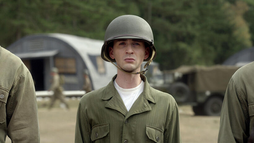 Chris Evans in "Captain America: The First Avenger."
