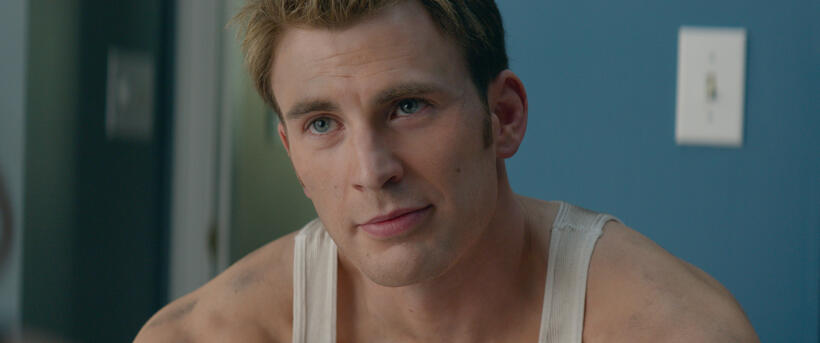 Chris Evans as Captain America in "Captain America: The Winter Soldier."