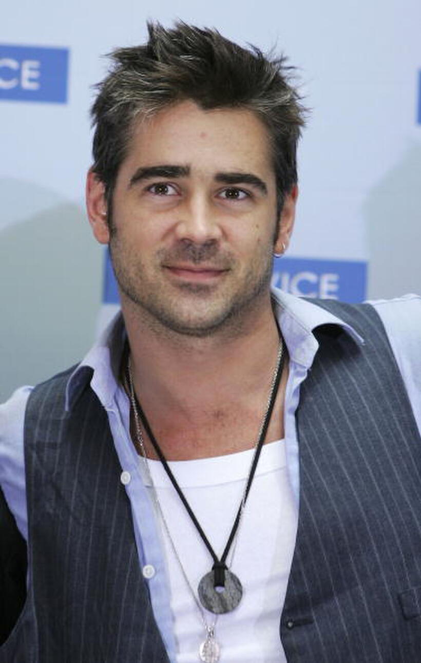 Colin Farrell at the "Miami Vice" photocall. 