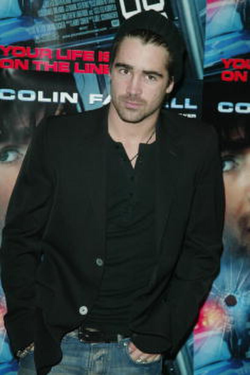 Colin Farrell at a screening of "Phone Booth." 