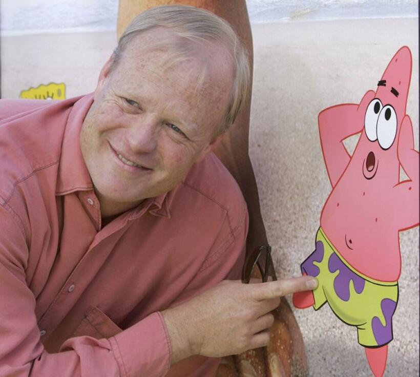 Bill Fagerbakke at the premiere of "Spongebob Squarepants - The Movie."