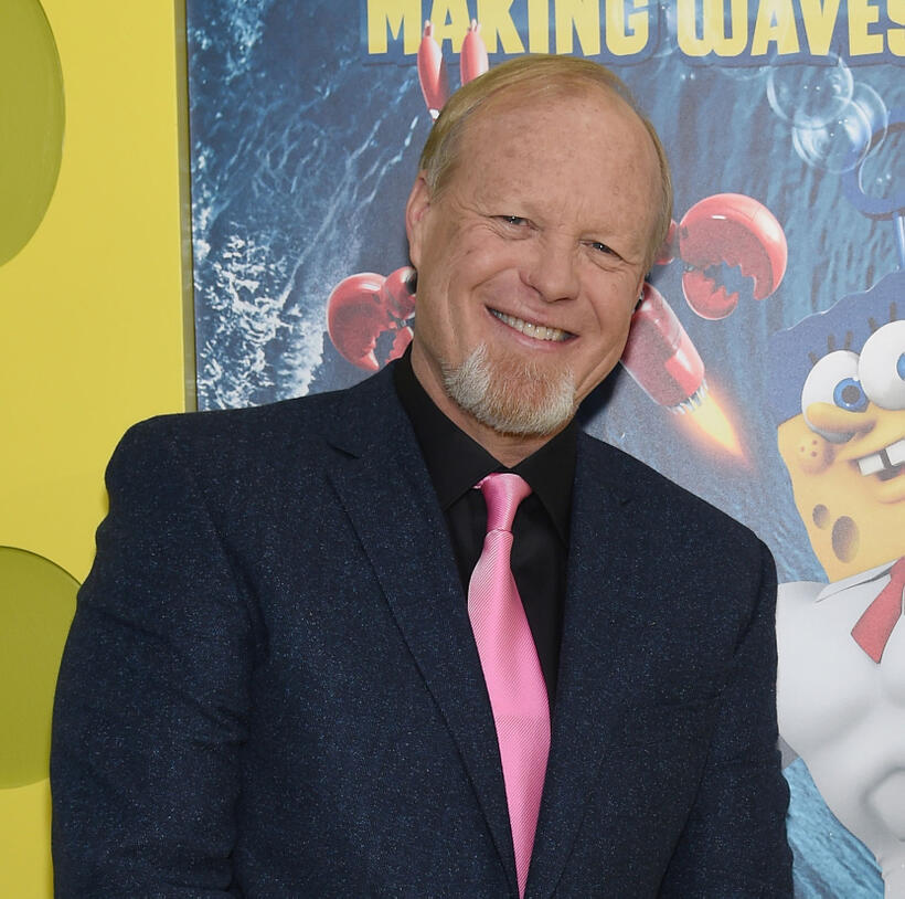 Bill Fagerbakke at the New York World premiere of "The SpongeBob Movie: Sponge Out of Water."