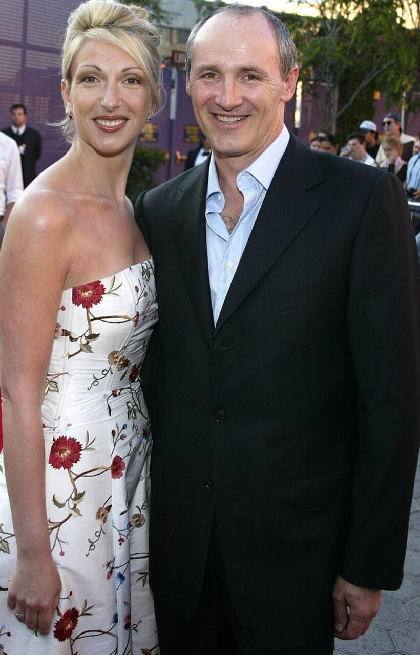 Colm Feore and wife Donna Feore at the premiere of "The Chronicles of Riddick."