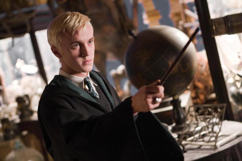 Tom Felton as Draco Malfoy in "Harry Potter and the Half-Blood Prince."
