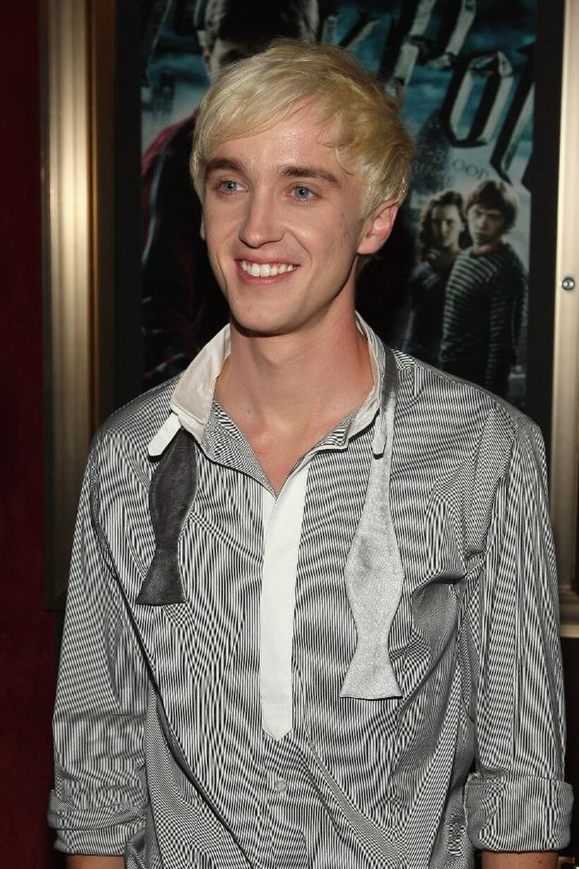Tom Felton at the premiere of "Harry Potter and the Half-Blood Prince."