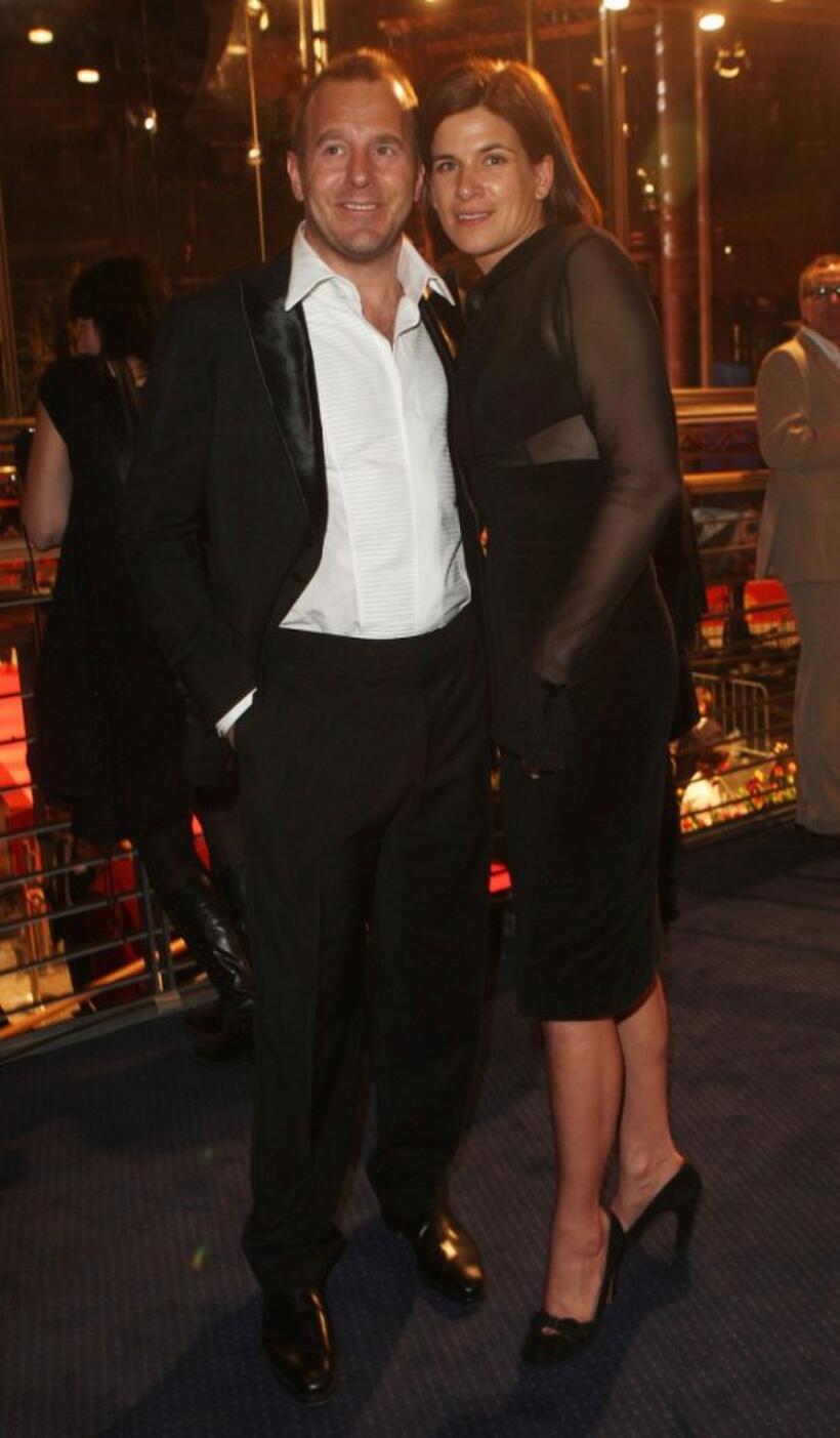 Heino Ferch and Marie-Jeanette Ferch at the 58th Berlinale Film Festival.