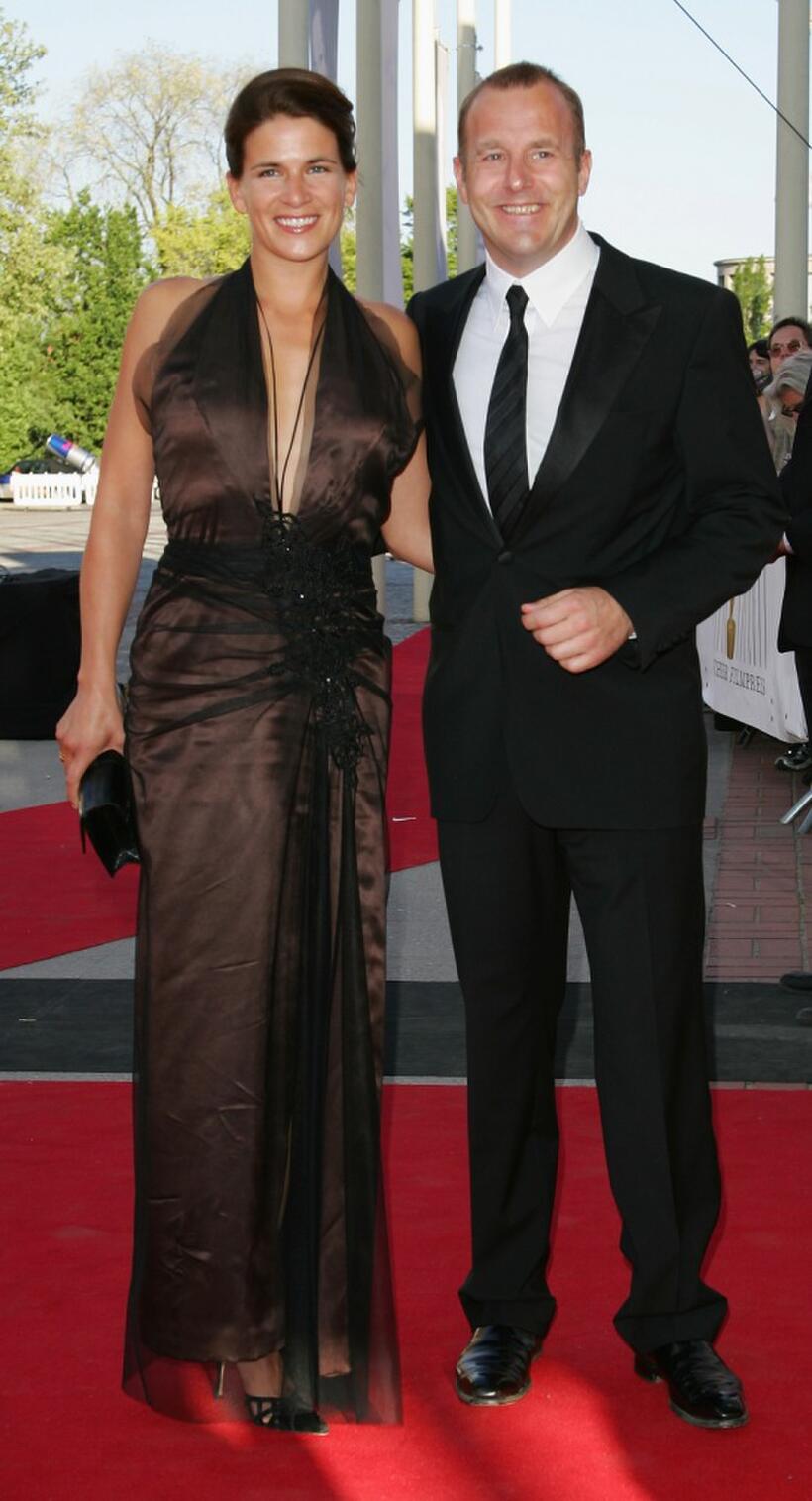 Heino Ferch and Marie-Jeanette Ferch at the German Film Award.
