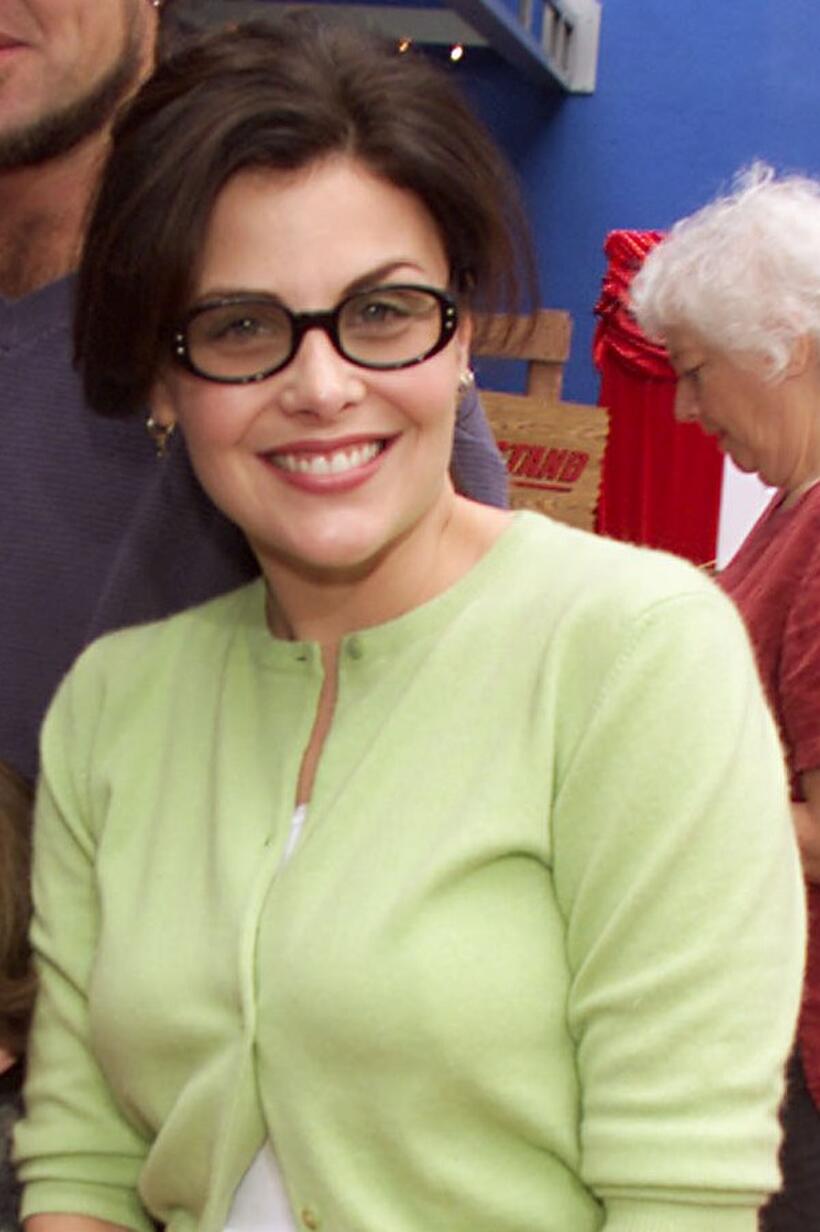Sherilyn Fenn at the premiere of "Chicken Run."