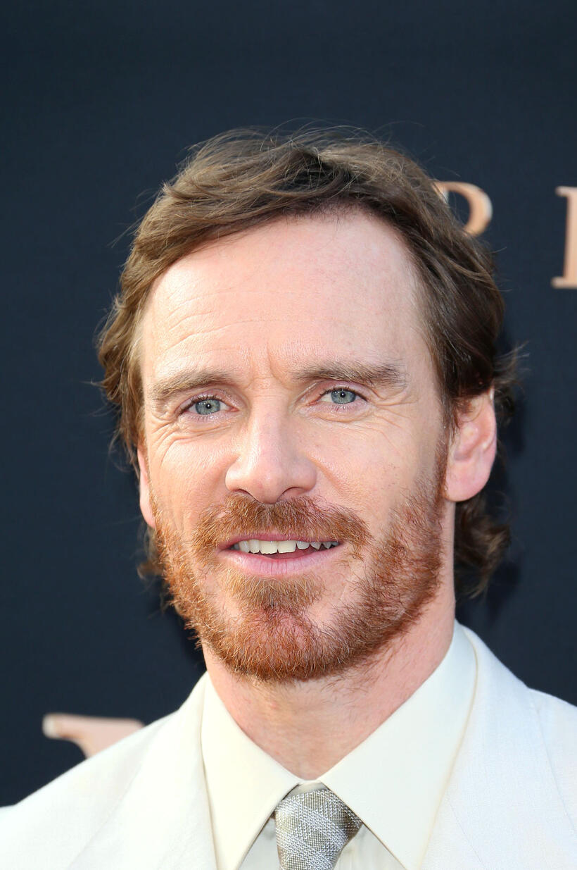 Michael Fassbender at the "Dark Phoenix" premiere in Hollywood.