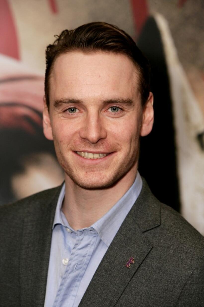 Michael Fassbender at the UK premiere of "300."