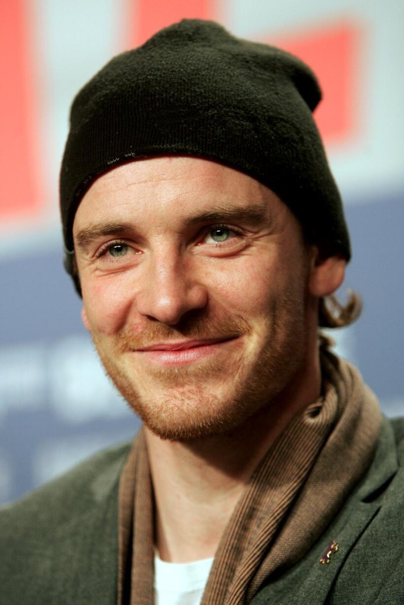 Michael Fassbender at the promotion of "Angel" during the 57th Berlin International Film Festival.