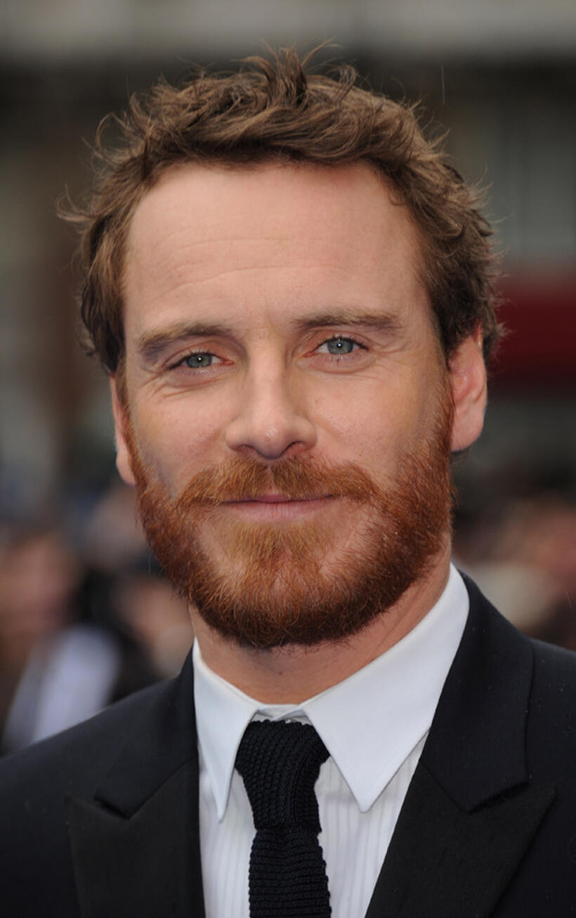 Michael Fassbender at the World premiere of "Prometheus" in England.