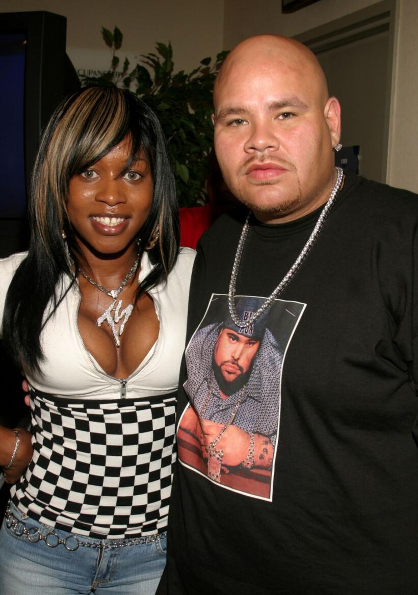 Remy Ma and Fat Joe at the Source Magazine Awards Show Press Conference.