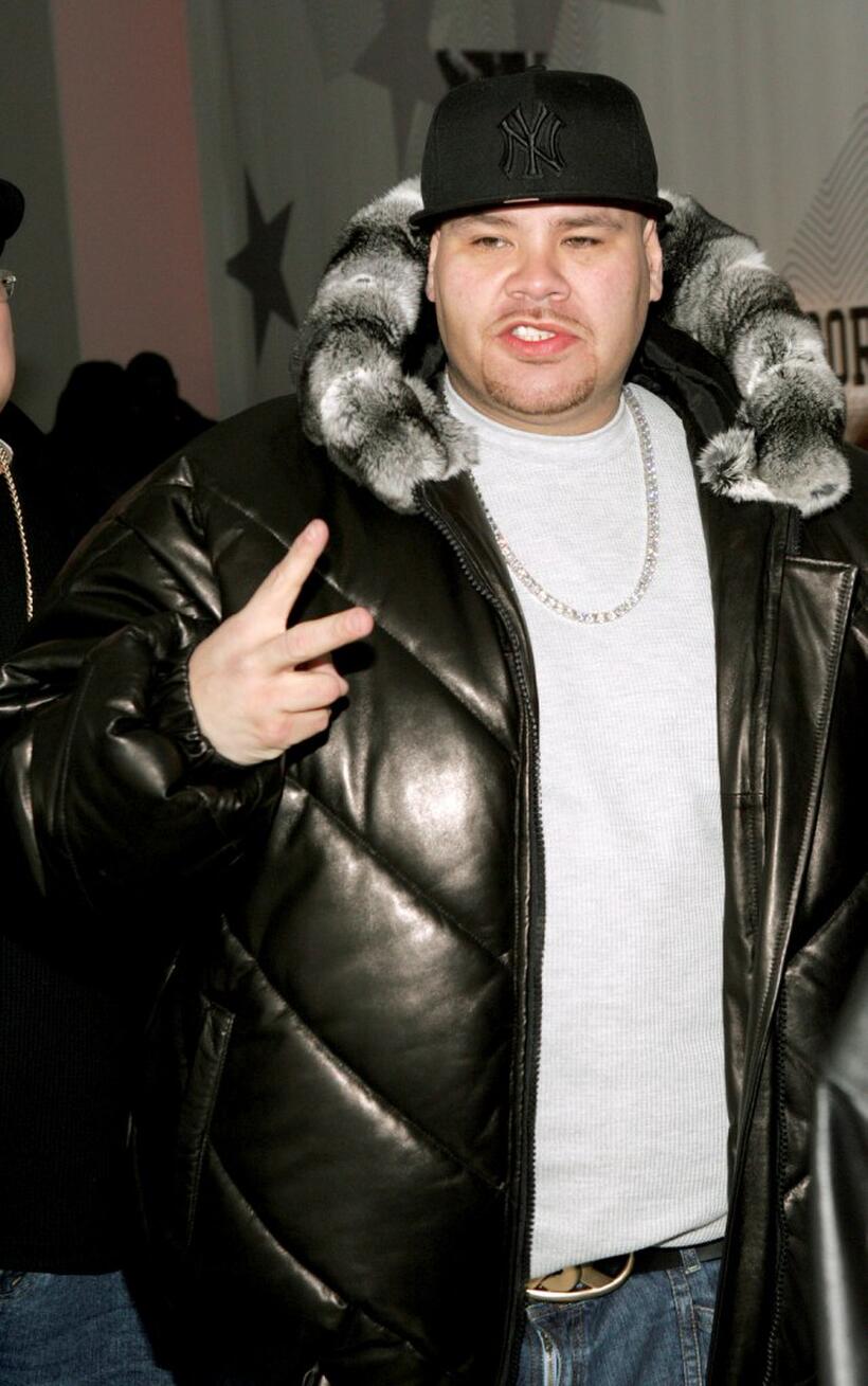 Fat Joe at the 35th anniversary of Addidas superstar sneaker.