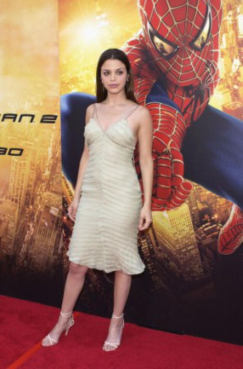 Vanessa Ferlito at the premiere of "Spider-Man 2."