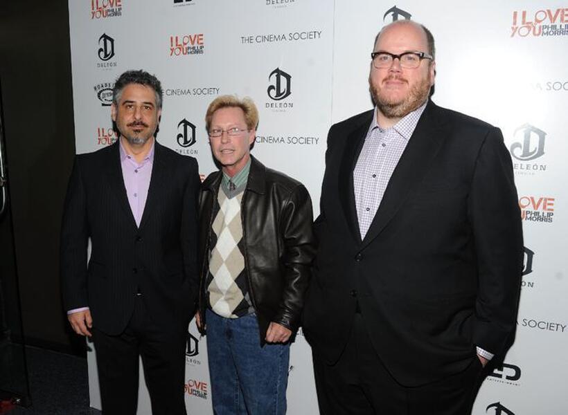 Glenn Ficarra, Phillip Morris and John Requa at the special screening of "I Love You Phillip Morris."