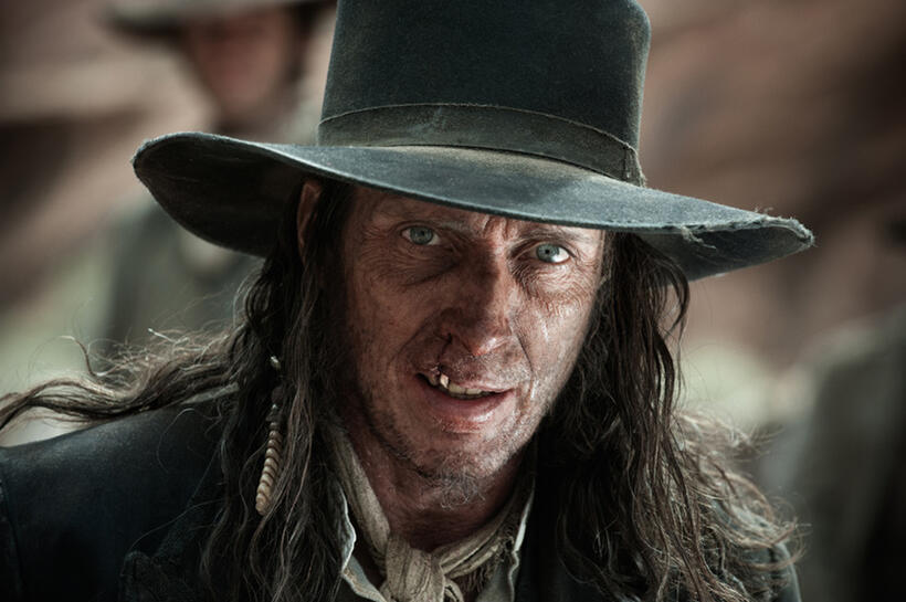 William Fichtner as Butch Cavendish in "The Lone Ranger."