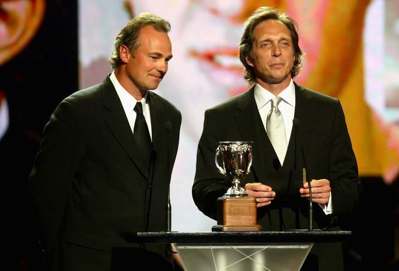 William Fichtner and Dale Hawerchuk at the 2007 NHL Awards Show.