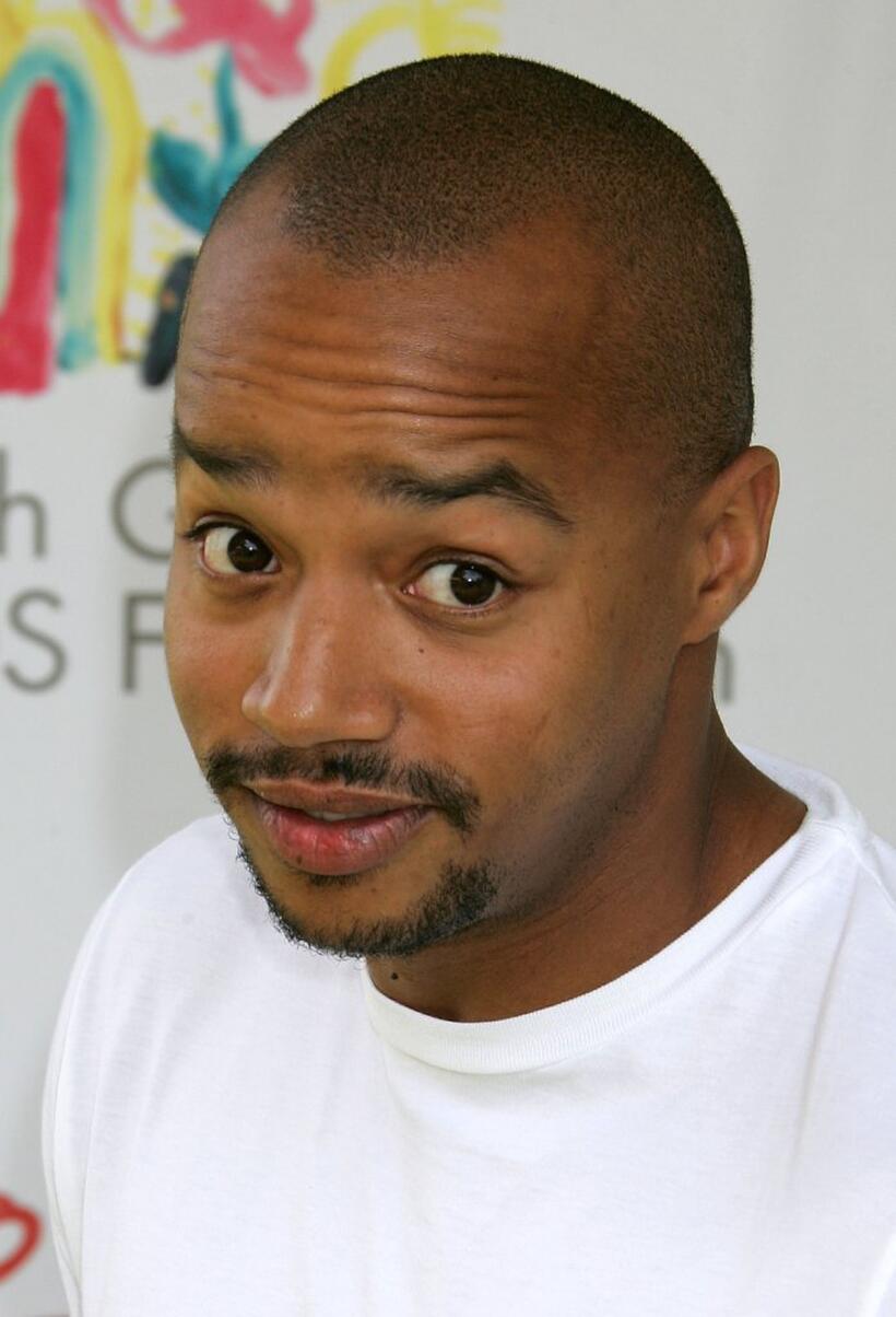 Donald Faison at the A Time for Heroes Celebrity Carnival.
