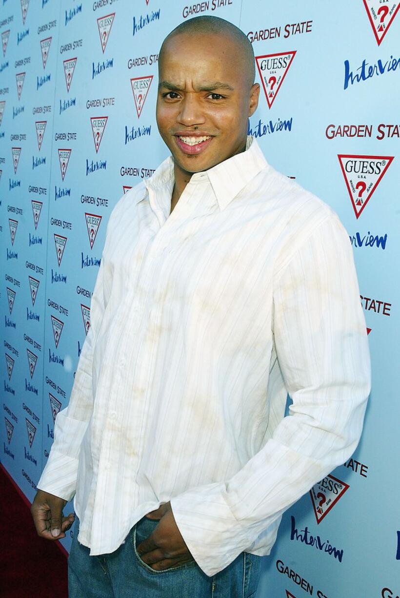 Donald Faison at the premiere of "Garden State."