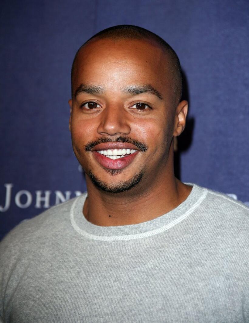 Donald Faison at the "Scrubs' Season 6 party.