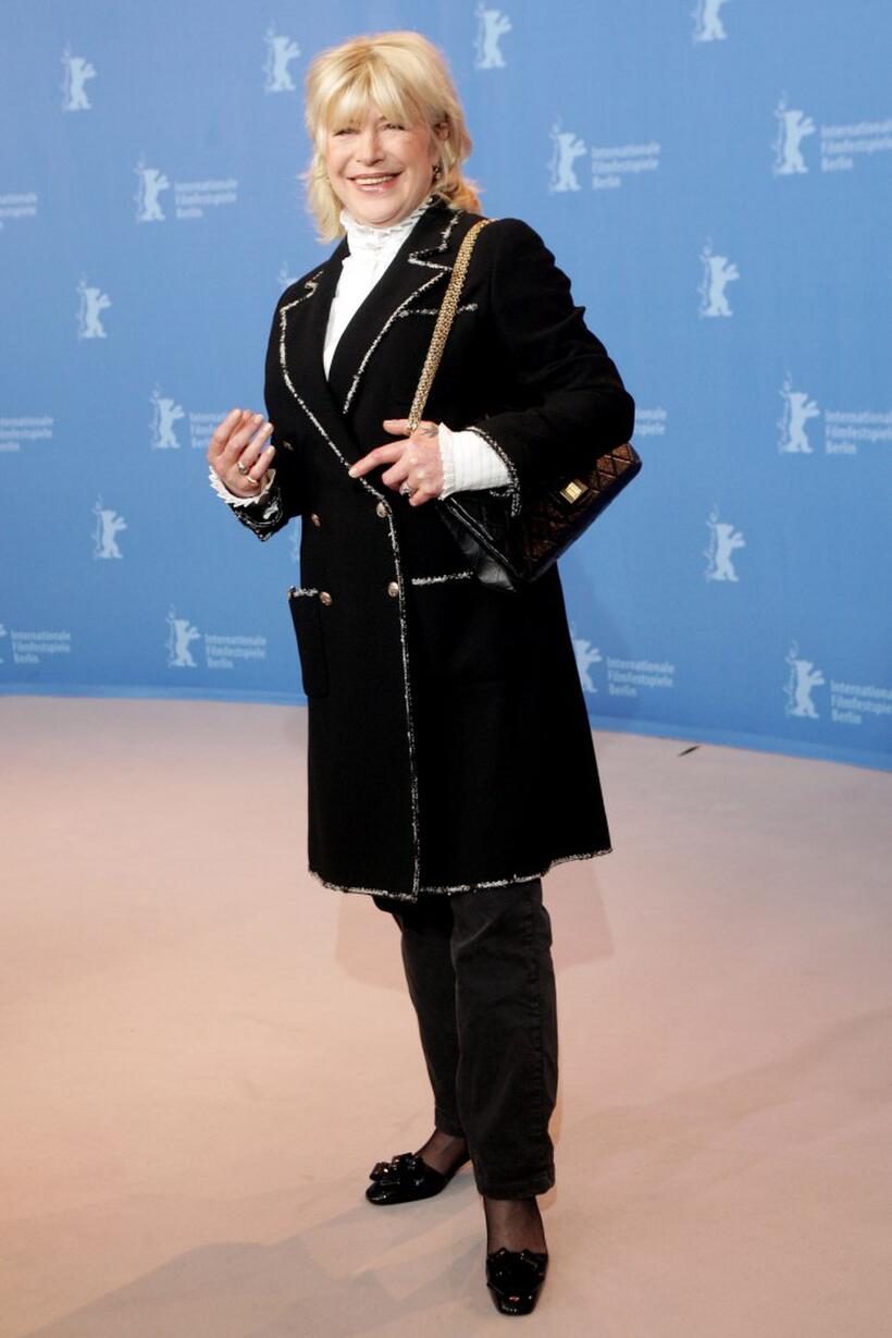 Marianne Faithfull at the promotion of "Irina Palm" during the 57th Berlin International Film Festival.