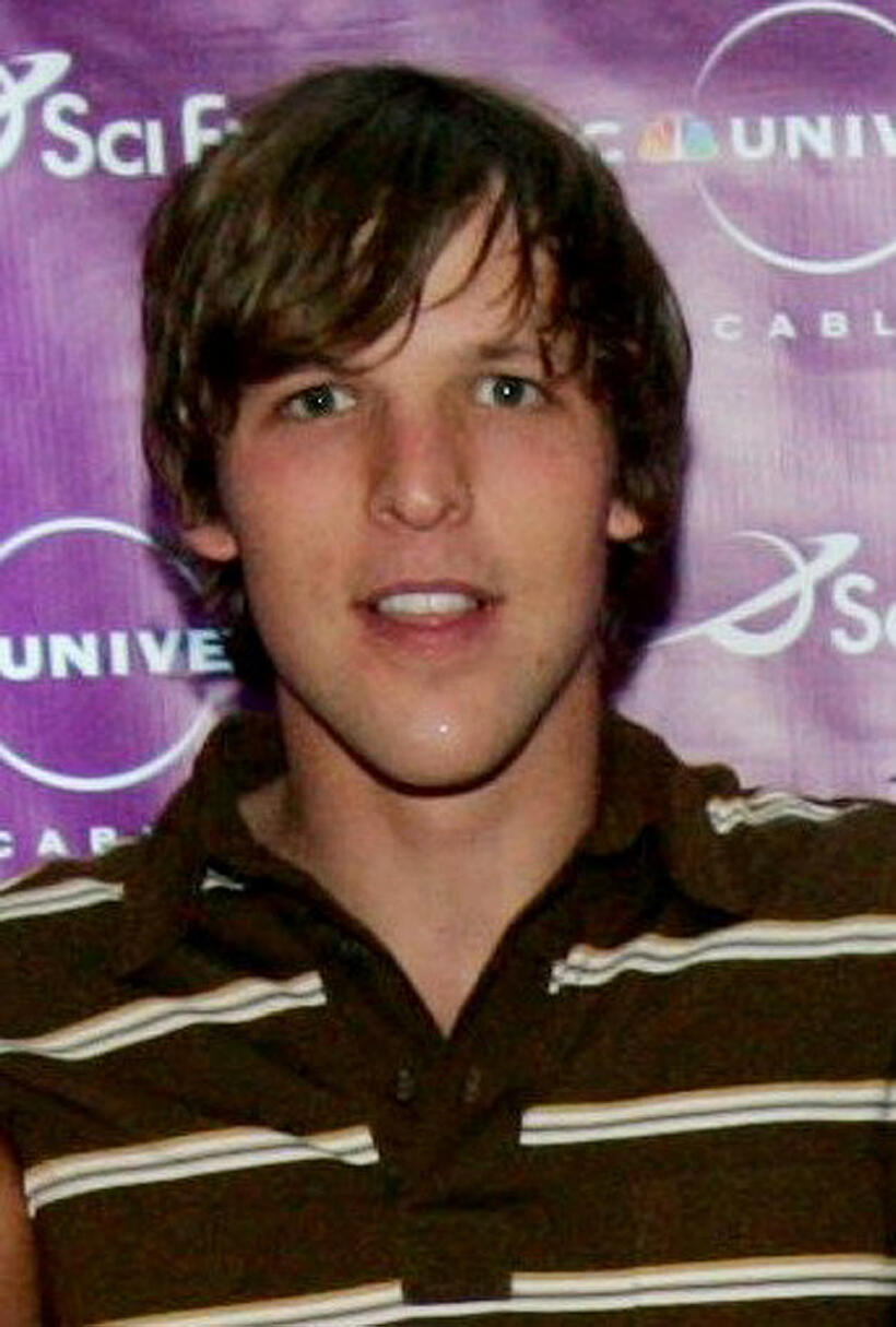 Chad Faust at the Sci-Fi Channel talent party at in California.