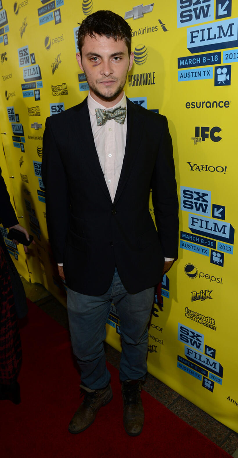 Shiloh Fernandez at the premiere of "Evil Dead" during the 2013 SXSW Music, Film + Interactive Festival.
