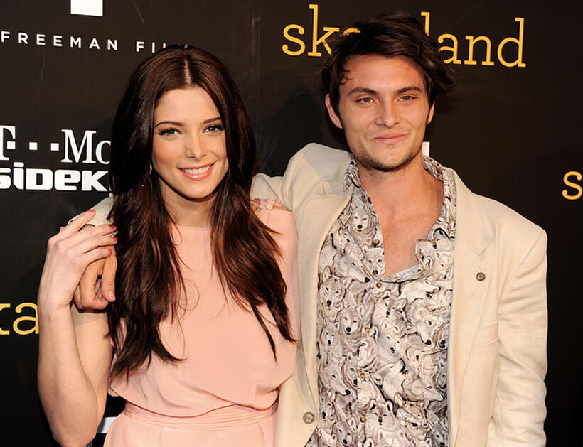 Ashley Greene and Shiloh Fernandez at the California premiere of "Skateland."