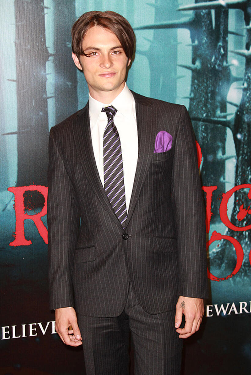 Shiloh Fernandez at the London premiere of "Red Riding Hood."