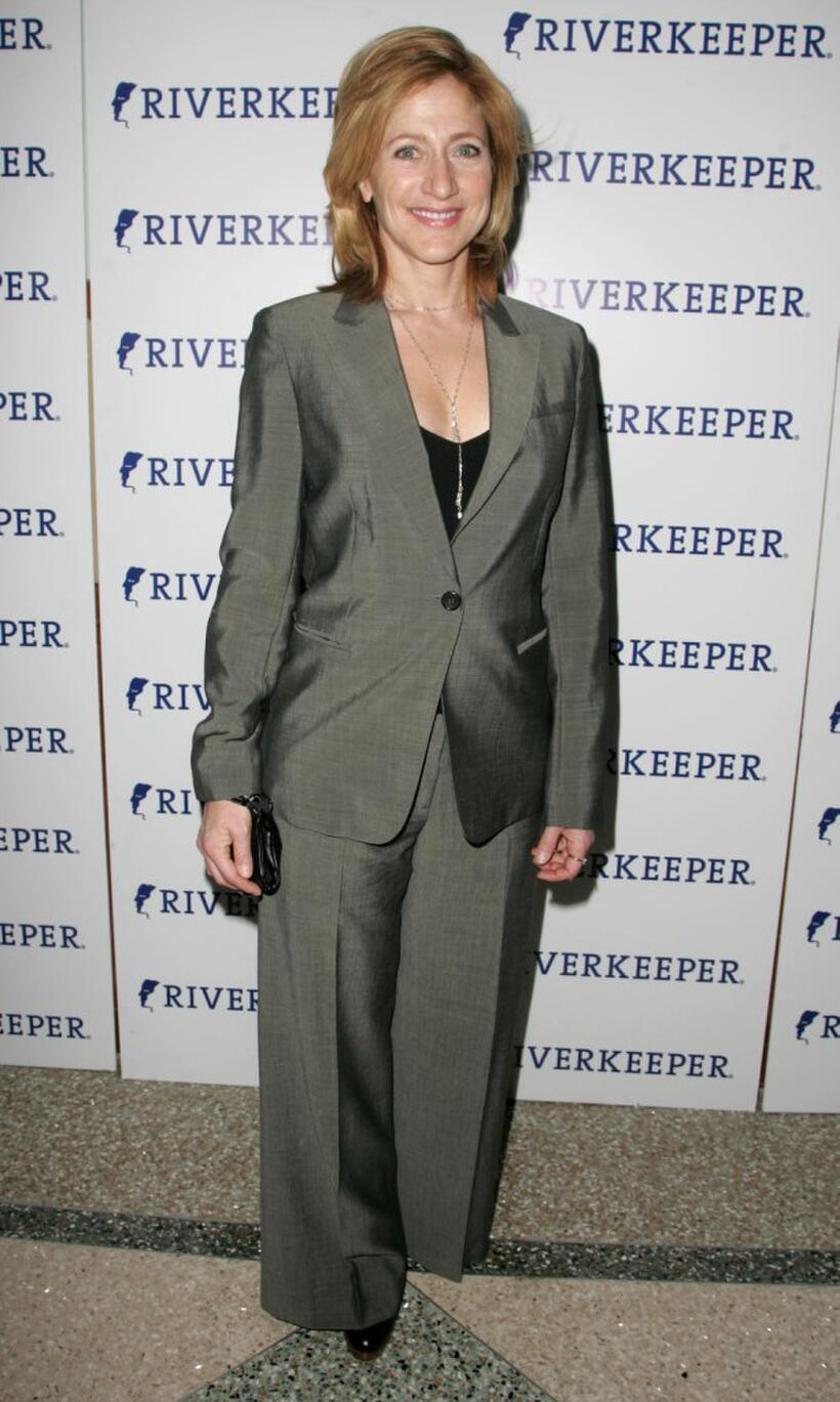 Edie Falco at the 11th annual Riverkeeper Benefit gala honoring the Hearst Corporation.