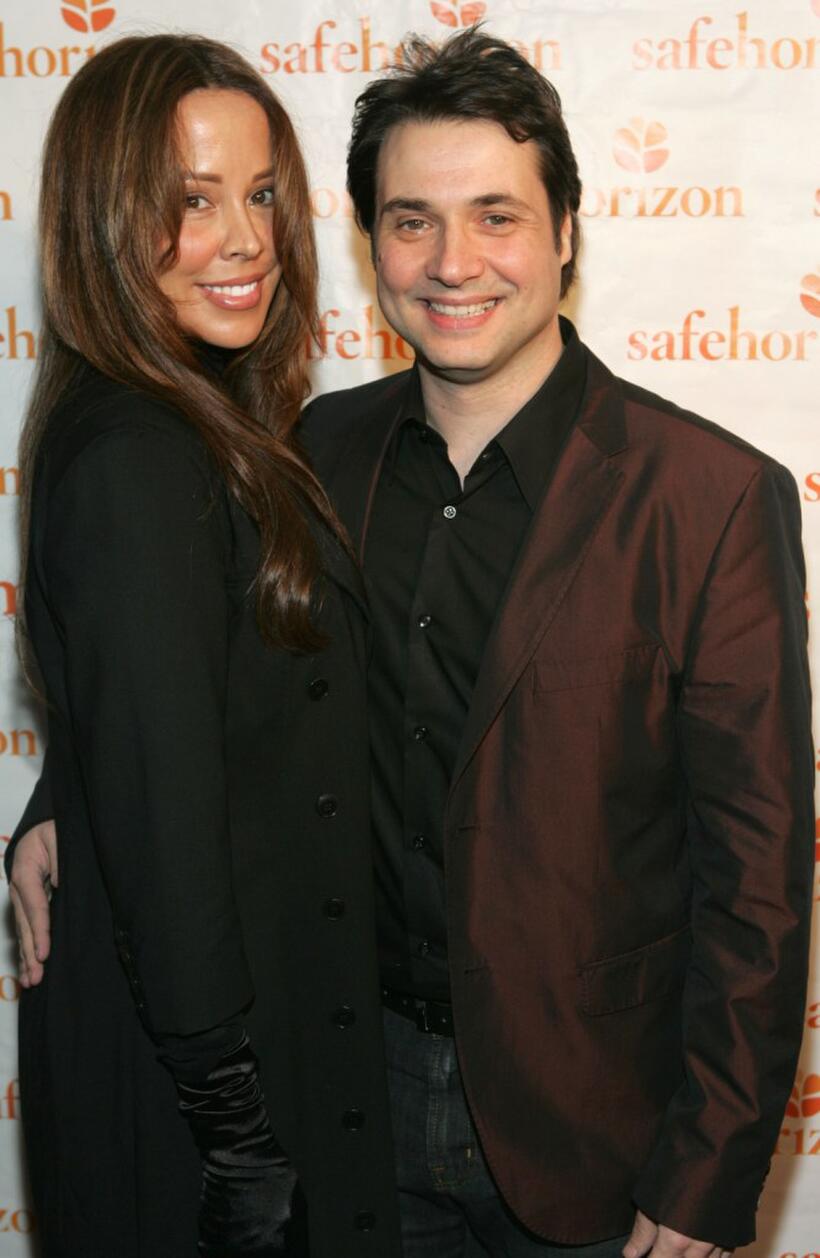 Alex Tyler and Adam Ferrara at the Safe Horizon's "Lyrics & Laughter: In Our Own Words."