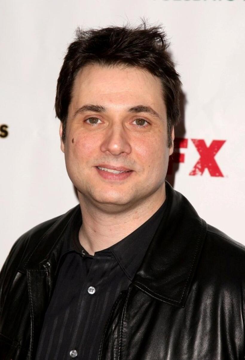 Adam Ferrara at the premiere of "Rescue Me" season 5.