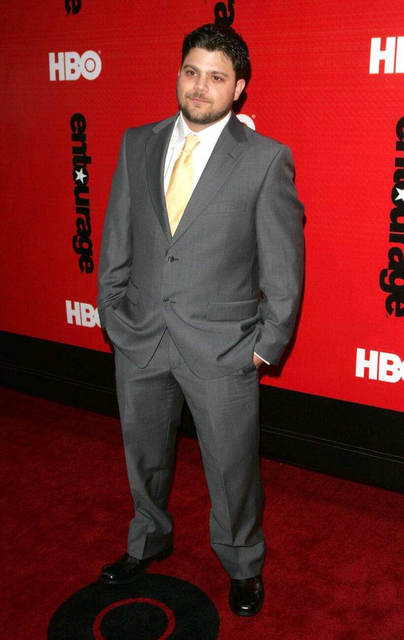 Jerry Ferrara at the Fourth Season premiere of "Entourage."