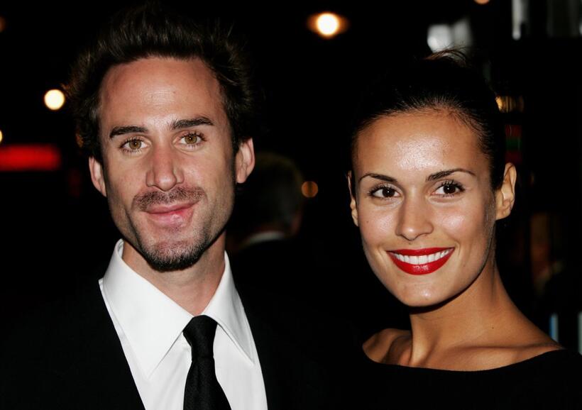 Joseph Fiennes and Maria Dolore at the premiere of "The Last King Of Scotland" during the opening gala of The Times BFI London Film Festival.