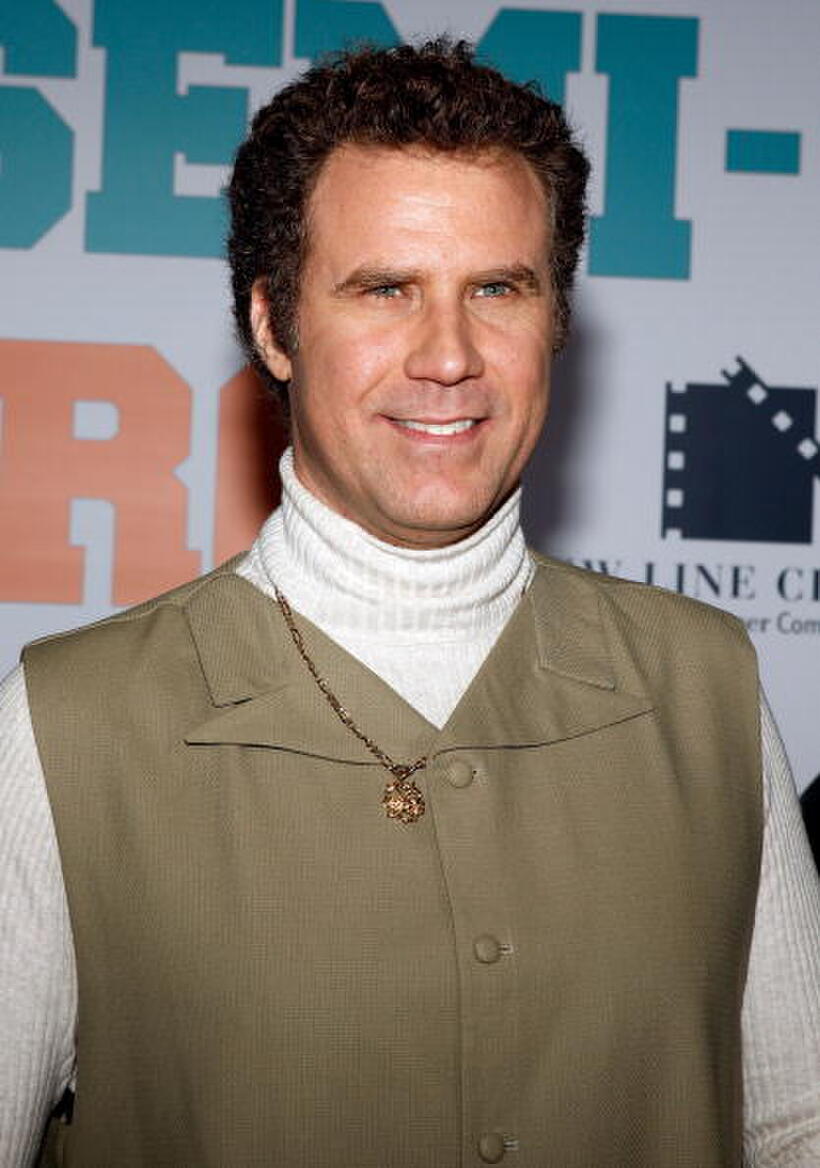 Actor Will Ferrell at the L.A. premiere of "Semi-Pro." 