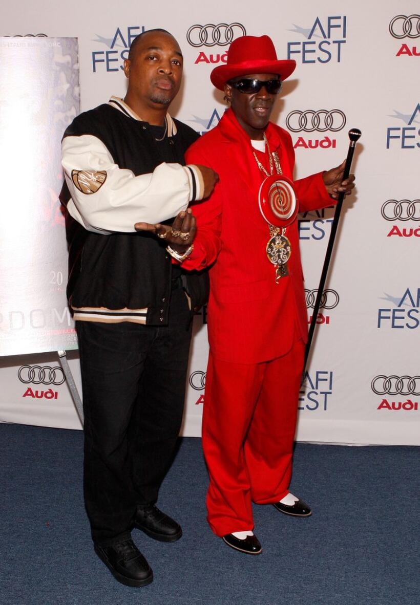 Rappers Chuck D and Flavor Flav at the world premiere of "Public Enemy" during the AFI FEST 2007.