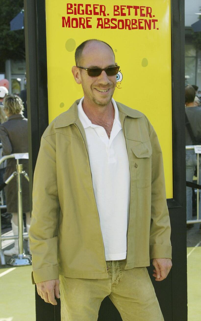 Miguel Ferrer at the premiere of "The Spongebob Squarepants Movie".